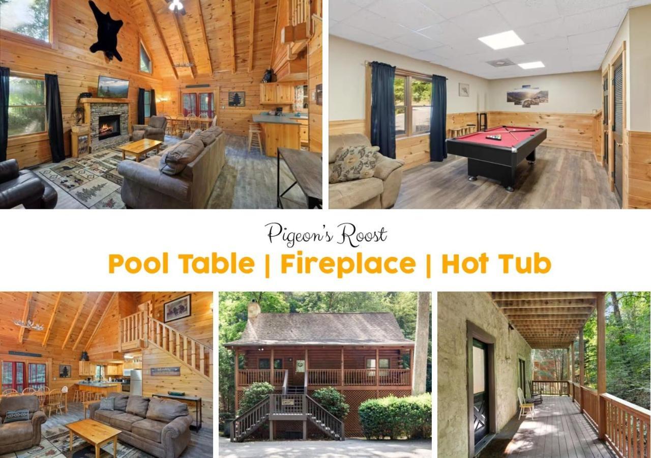 5Br Smoky Cabin Hot Tub, Games, 1 Mi To Parkway بيدجن فورج المظهر الخارجي الصورة